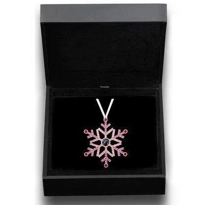 Personalized Snowflake Photo Ornament